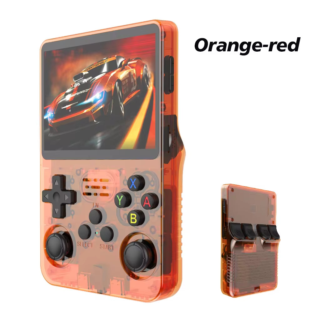 R36S Retro Handheld Game Console - 3.5 Inch IPS Screen, Linux System, 64GB of Classic Games