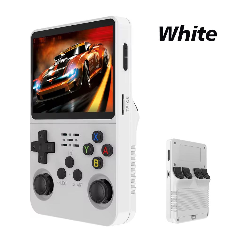 R36S Retro Handheld Game Console - 3.5 Inch IPS Screen, Linux System, 64GB of Classic Games