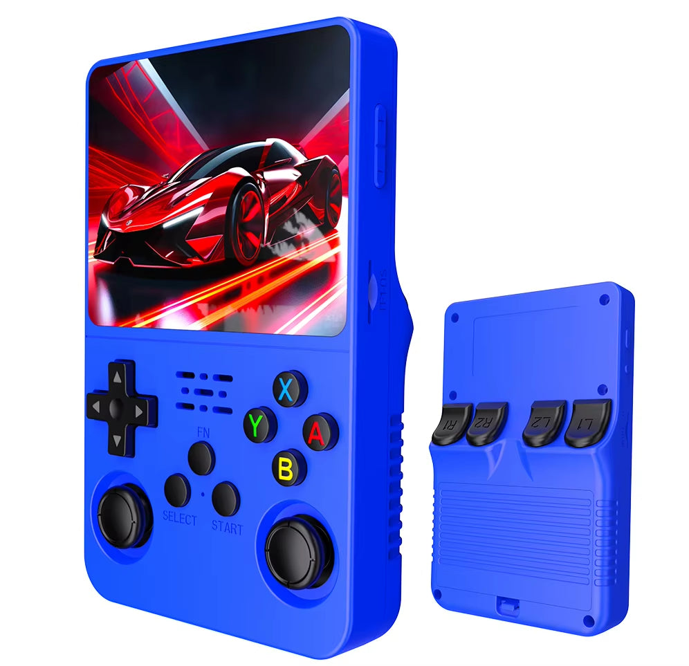 R36S Retro Handheld Game Console - 3.5 Inch IPS Screen, Linux System, 64GB of Classic Games