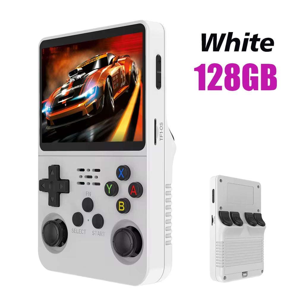 R36S Retro Handheld Game Console - 3.5 Inch IPS Screen, Linux System, 64GB of Classic Games