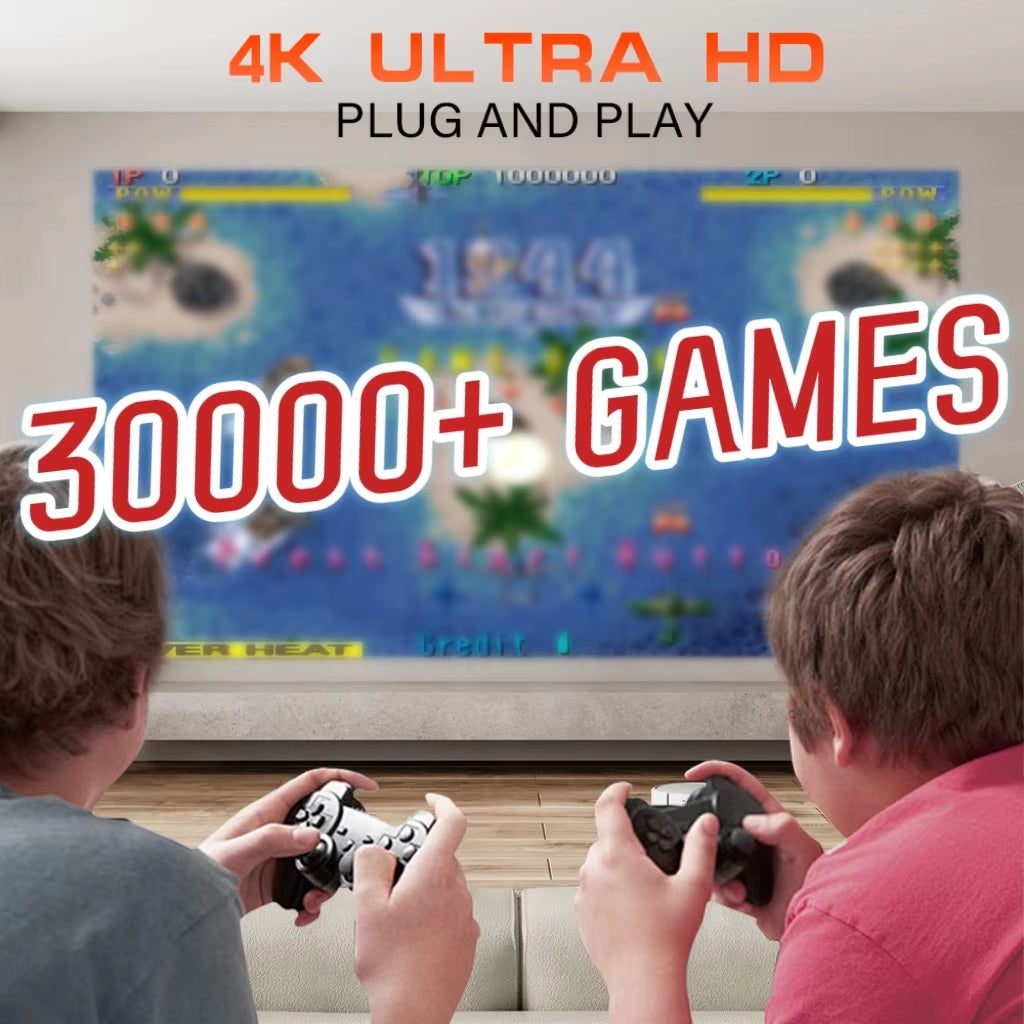 P30MAX Android 11 Gaming Projector - 64GB TF Card, Wireless Controller, Dual WIFI, 1280x720P Home Theater, Portable Entertainment Solution